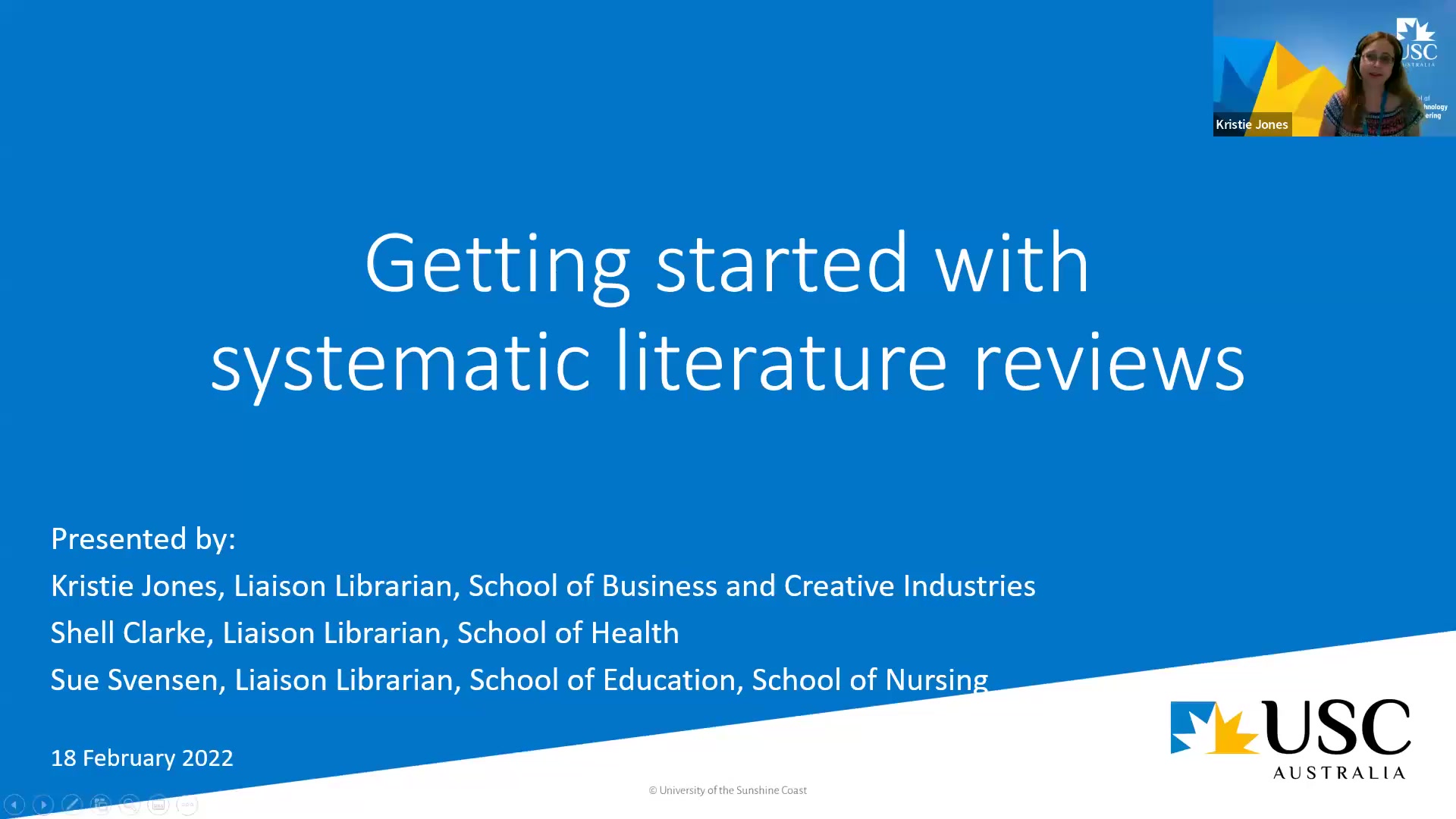 Getting Started With Systematic Literature Reviews